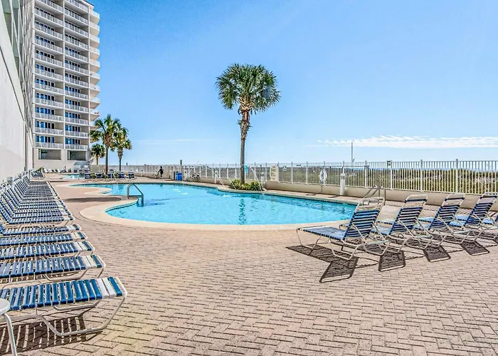 Beachfront With Stunning Views Shared Hot Tub Fitness & Indoor Pool Holiday home Gulf Shores